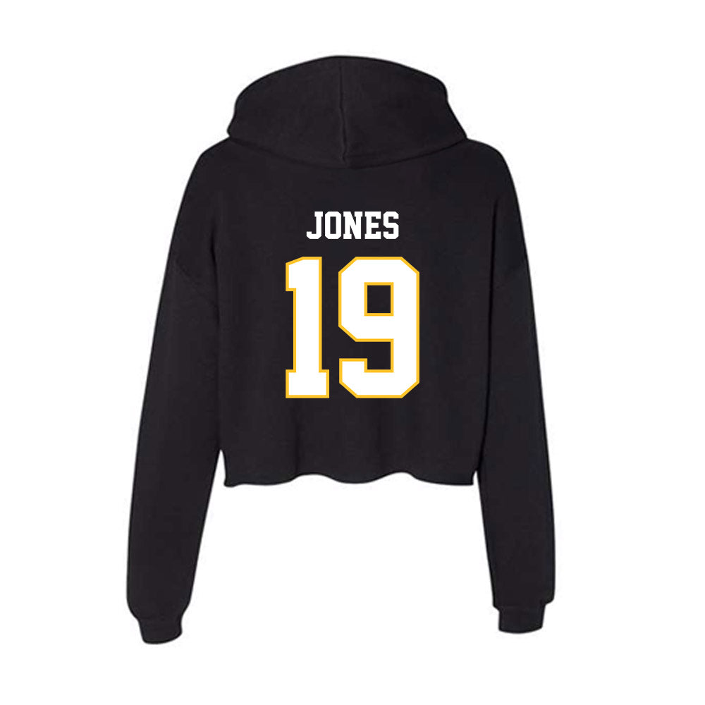 PLU - NCAA Women's Lacrosse : Holland Jones - Women's Crop Fleece Hoodie-1