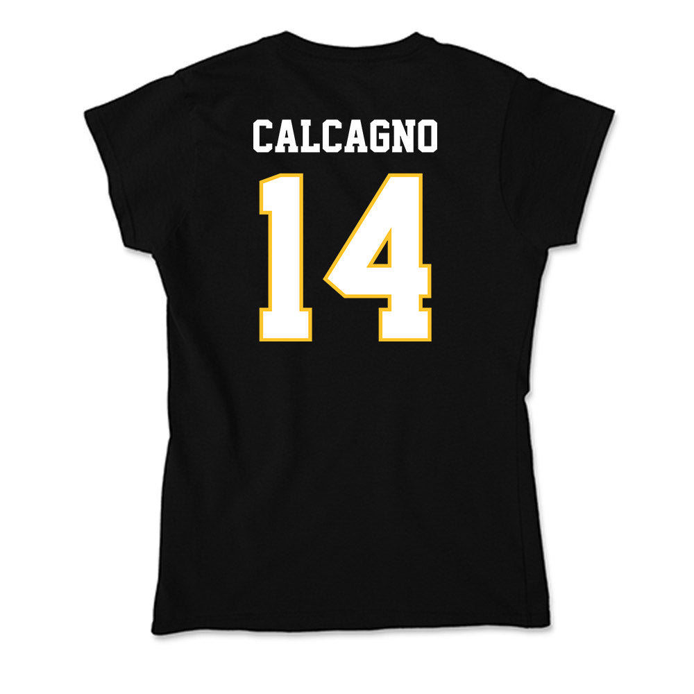 PLU - NCAA Softball : Morgan Calcagno - Soft Style Women’s T-Shirt-1