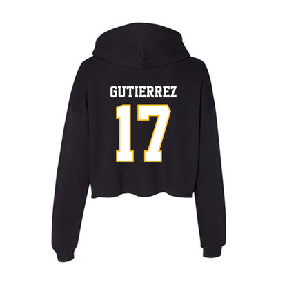PLU - NCAA Women's Soccer : Kiana Gutierrez - Women's Crop Fleece Hoodie-1
