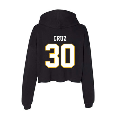 PLU - NCAA Baseball : Weston Cruz - Women's Crop Fleece Hoodie-1