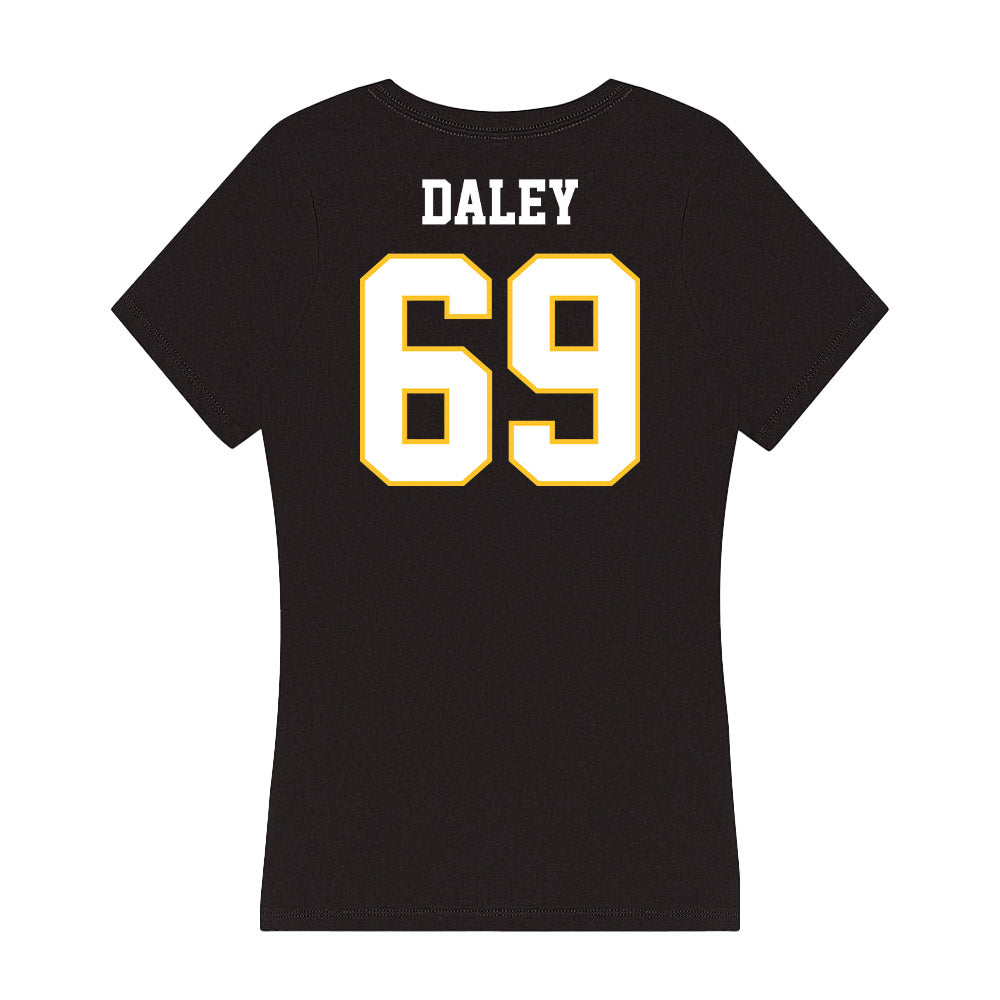 PLU - NCAA Football : Aron Daley - Women's V-Neck T-Shirt-1