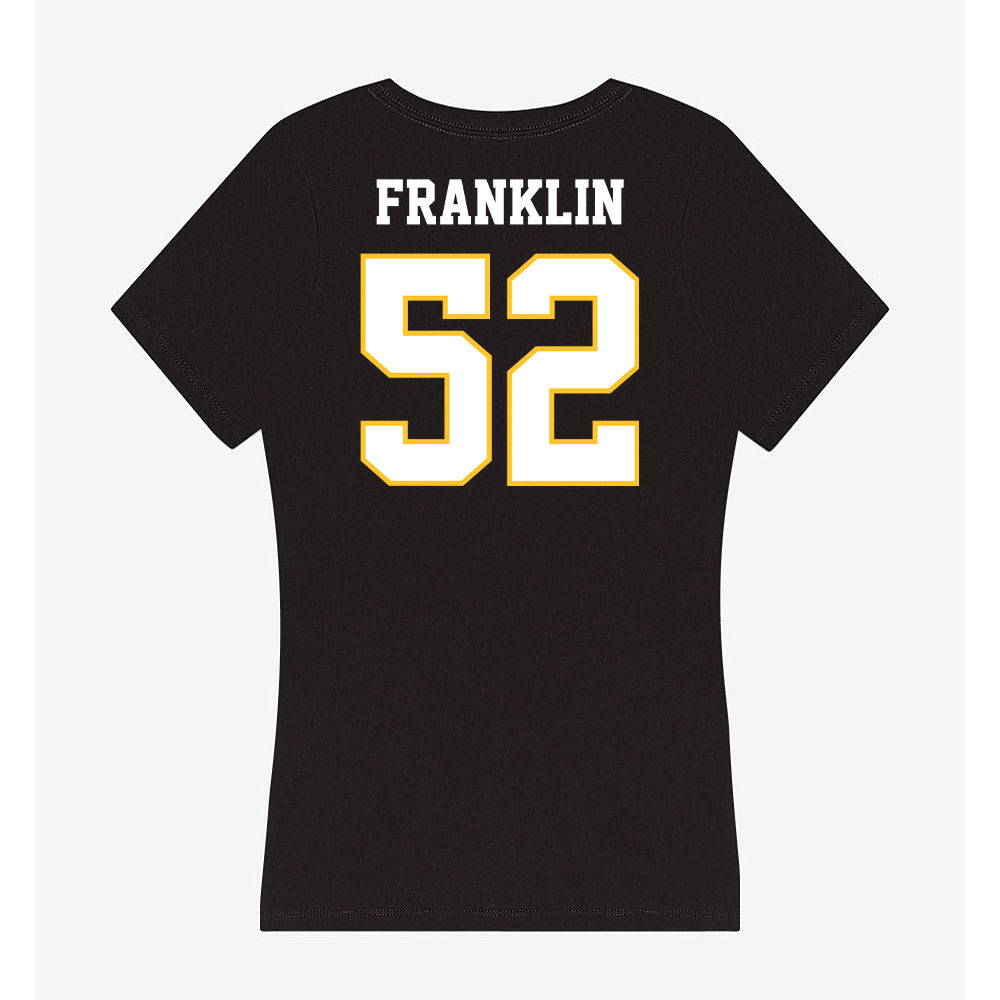 PLU - NCAA Football : Drew Franklin - Women's V-Neck T-Shirt-1