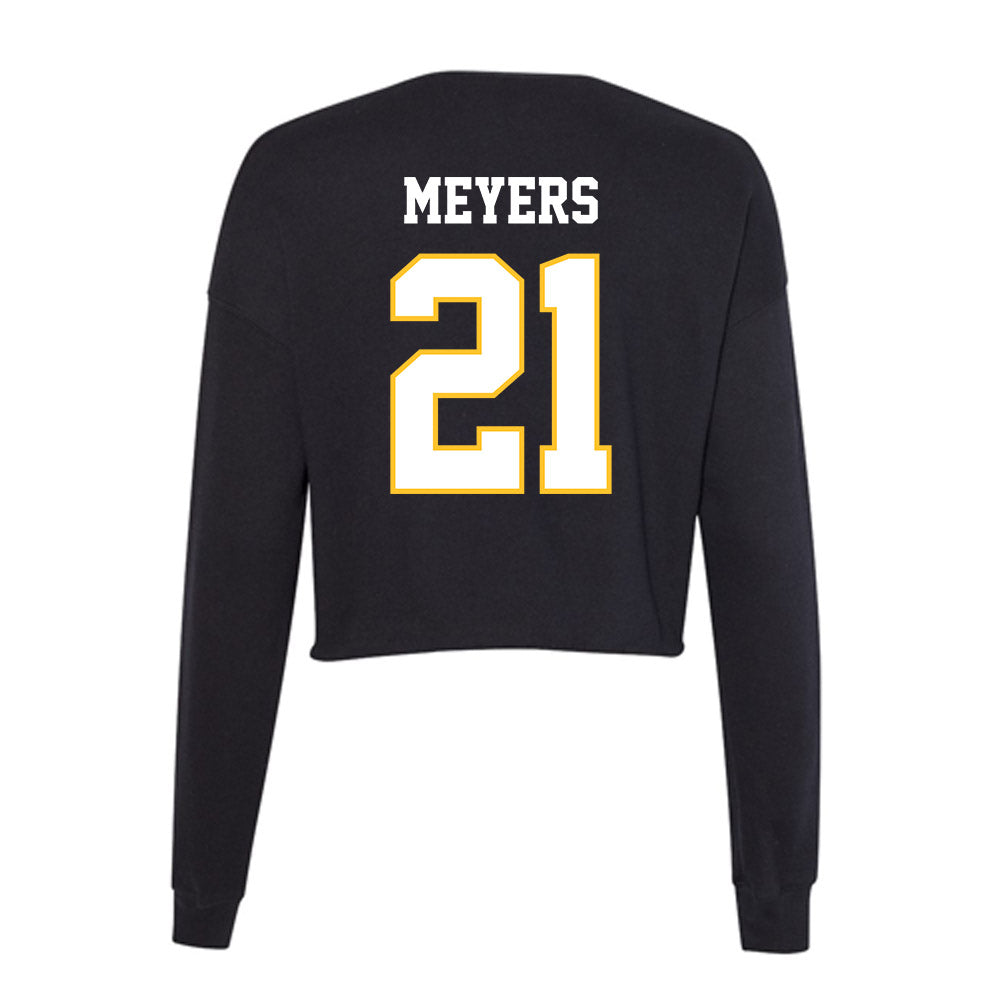 PLU - NCAA Football : Kekoa Meyers - Women's Cropped Crew Fleece-1