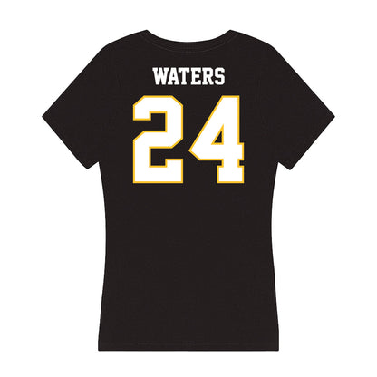 PLU - NCAA Football : Davyn Waters - Women's V-Neck T-Shirt-1