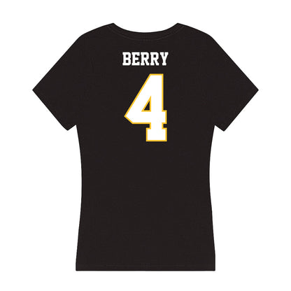 PLU - NCAA Men's Basketball : Caleb Berry - Women's V-Neck T-Shirt-1