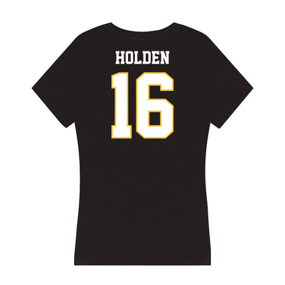 PLU - NCAA Football : Keahi Holden - Women's V-Neck T-Shirt-1