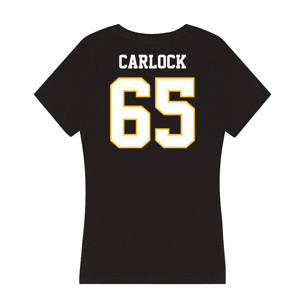 PLU - NCAA Football : Jack Carlock - Women's V-Neck T-Shirt-1