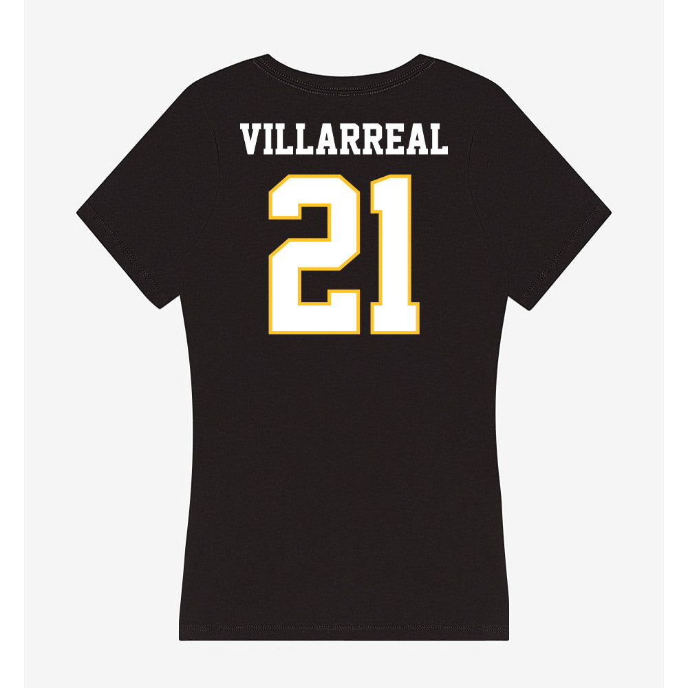 PLU - NCAA Football : Logan Villarreal - Women's V-Neck T-Shirt-1