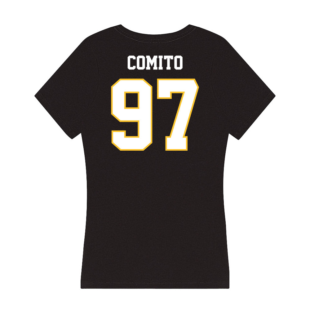 PLU - NCAA Football : Andrew Comito - Women's V-Neck T-Shirt-1