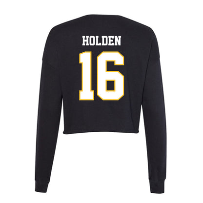 PLU - NCAA Football : Keahi Holden - Women's Cropped Crew Fleece-1