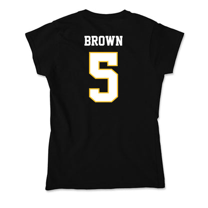 PLU - NCAA Men's Basketball : Julian Brown - Soft Style Women’s T-Shirt-1