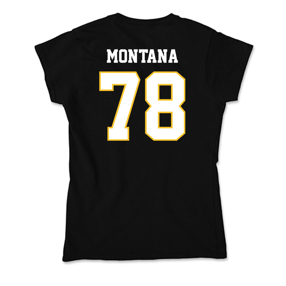PLU - NCAA Football : Griffin Montana - Soft Style Women’s T-Shirt-1