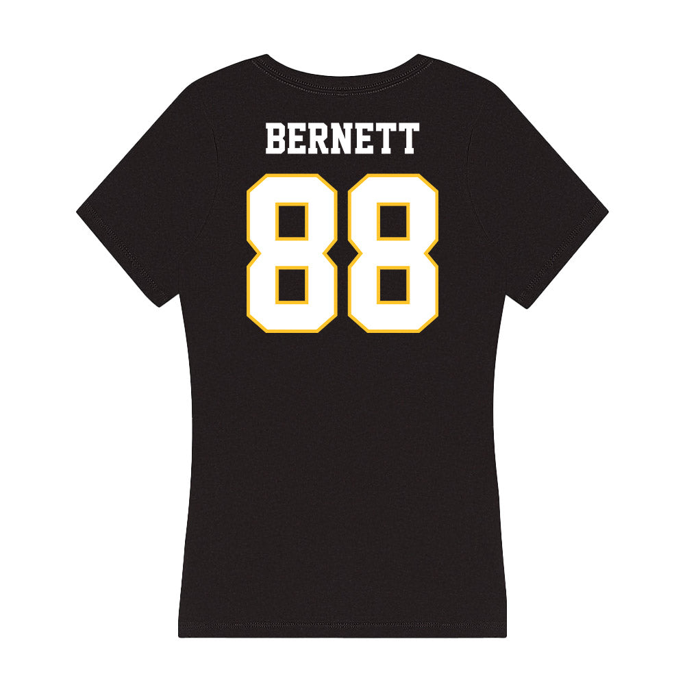 PLU - NCAA Football : Keon Bernett - Women's V-Neck T-Shirt-1