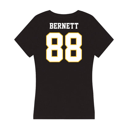 PLU - NCAA Football : Keon Bernett - Women's V-Neck T-Shirt-1