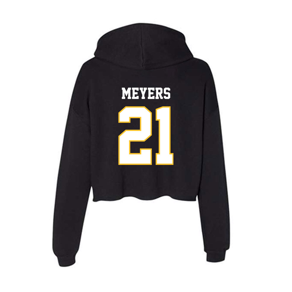 PLU - NCAA Football : Kekoa Meyers - Women's Crop Fleece Hoodie-1