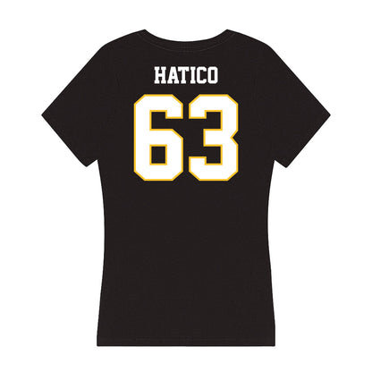 PLU - NCAA Football : Aeryk Hatico - Women's V-Neck T-Shirt-1