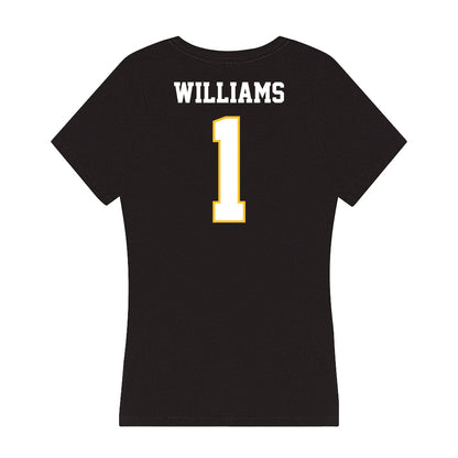 PLU - NCAA Football : Mouse Williams - Women's V-Neck T-Shirt-1
