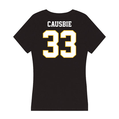 PLU - NCAA Women's Soccer : Julia Causbie - Women's V-Neck T-Shirt-1