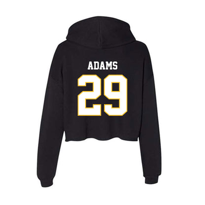 PLU - NCAA Baseball : Anthony Adams - Women's Crop Fleece Hoodie-1