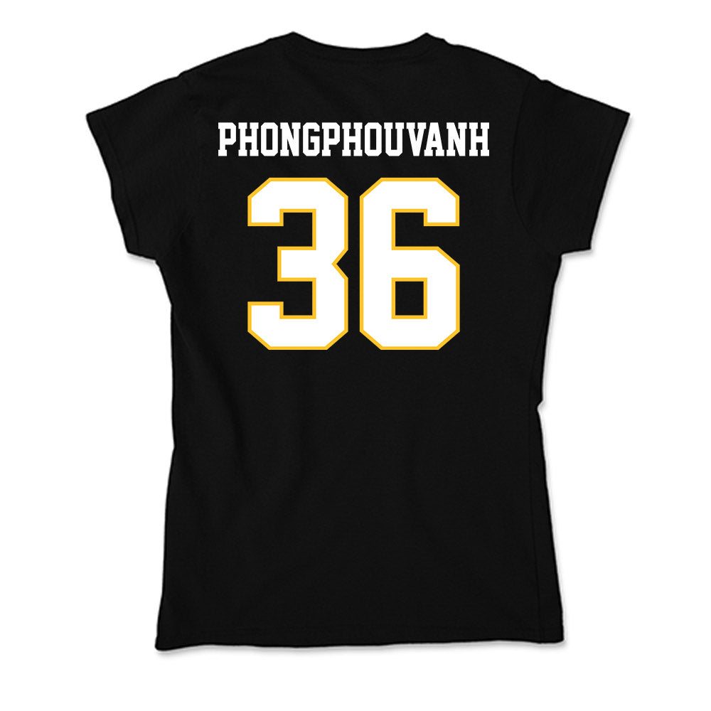 PLU - NCAA Football : Nathan Phongphouvanh - Soft Style Women’s T-Shirt-1