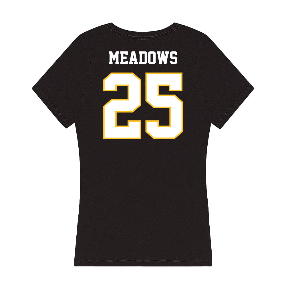  - NCAA Baseball : Matthew Meadows - Women's V-Neck T-Shirt-1