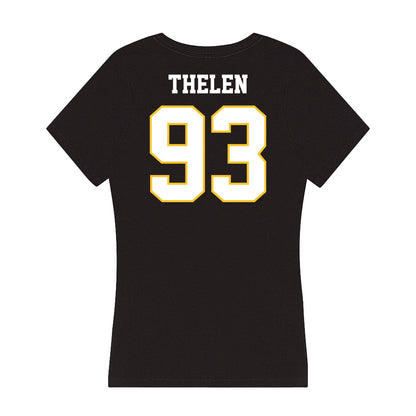 PLU - NCAA Football : Drew Thelen - Women's V-Neck T-Shirt-1