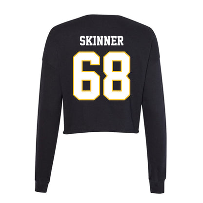 PLU - NCAA Football : Nico Skinner - Women's Cropped Crew Fleece-1