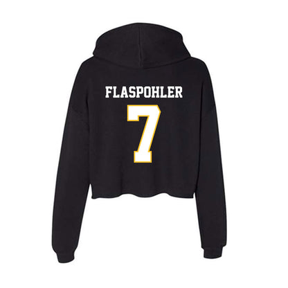 PLU - NCAA Women's Lacrosse : Lydia Flaspohler - Women's Crop Fleece Hoodie-1