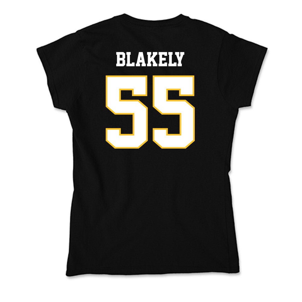 PLU - NCAA Softball : Kimara Blakely - Soft Style Women’s T-Shirt-1