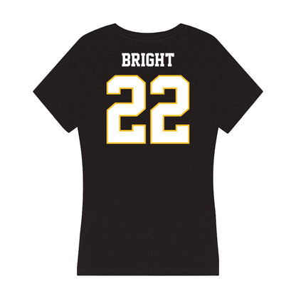 PLU - NCAA Women's Basketball : Ava Bright - Women's V-Neck T-Shirt-1