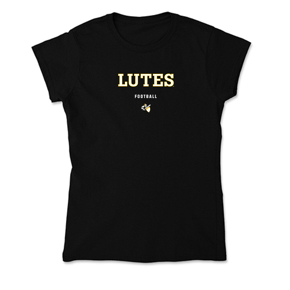 PLU - NCAA Football : Anthony Mahaffey - Soft Style Women’s T-Shirt-0