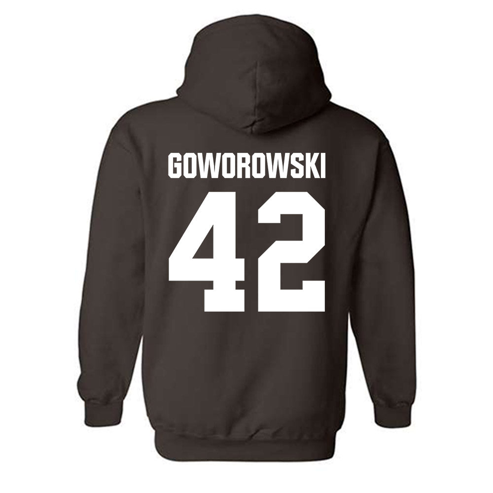 Valpo - NCAA Football : Alex Goworowski - Hooded Sweatshirt-1