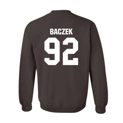 Valpo - NCAA Football : Caleb Baczek - Crewneck Sweatshirt-1