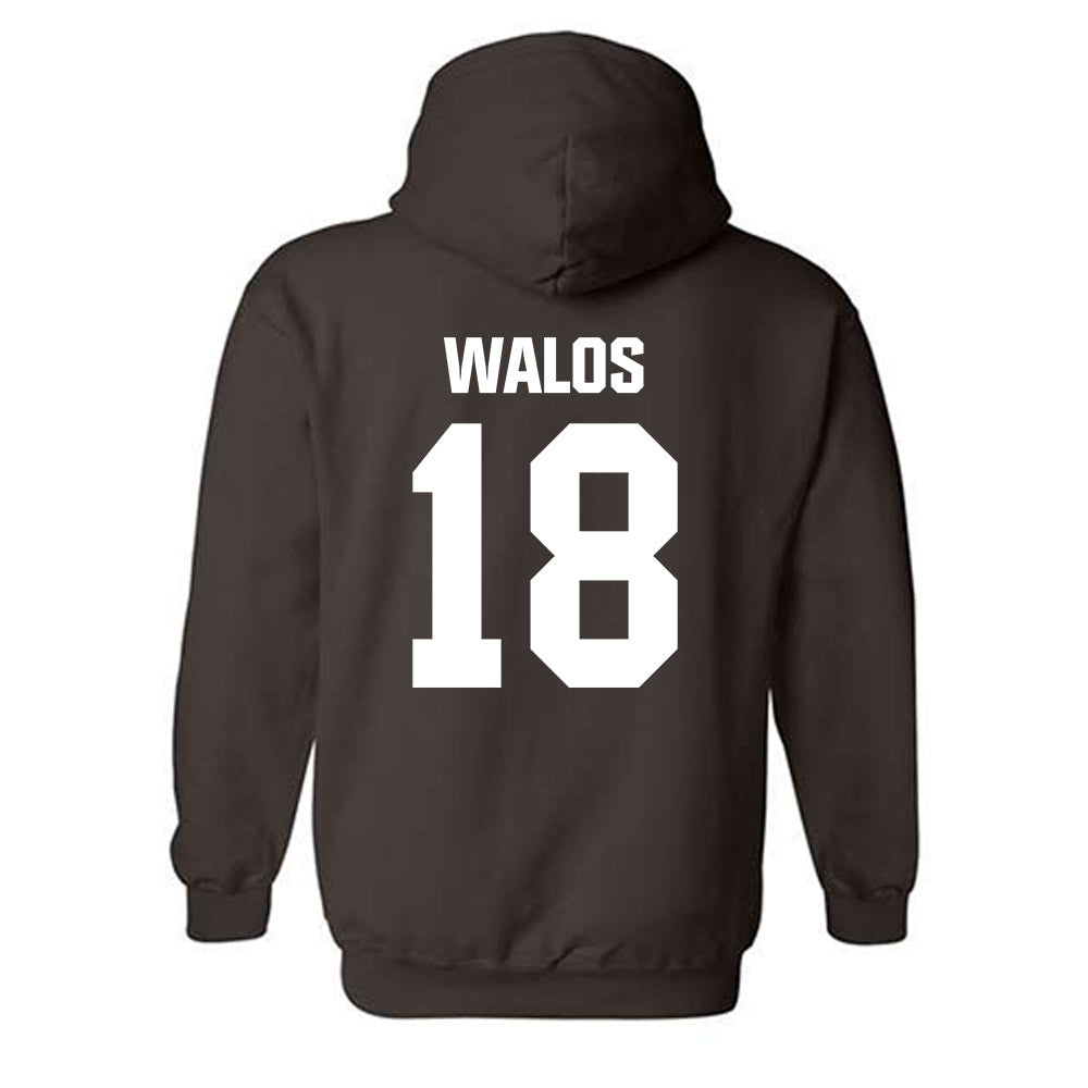 Valpo - NCAA Women's Soccer : Brylie Walos - Hooded Sweatshirt-1