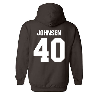 Valpo - NCAA Football : Nick Johnsen - Hooded Sweatshirt-1