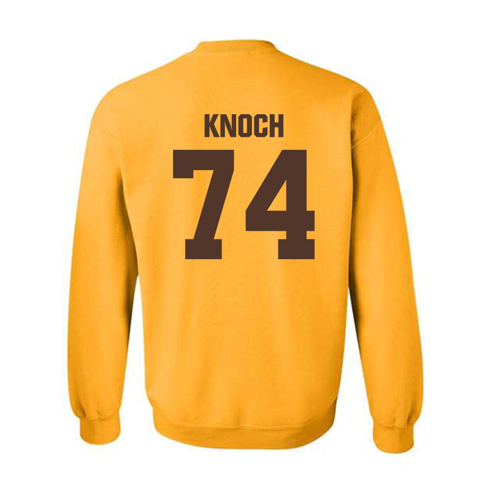 Valpo - NCAA Football : Mason Knoch - Classic Shersey Crewneck Sweatshirt-1