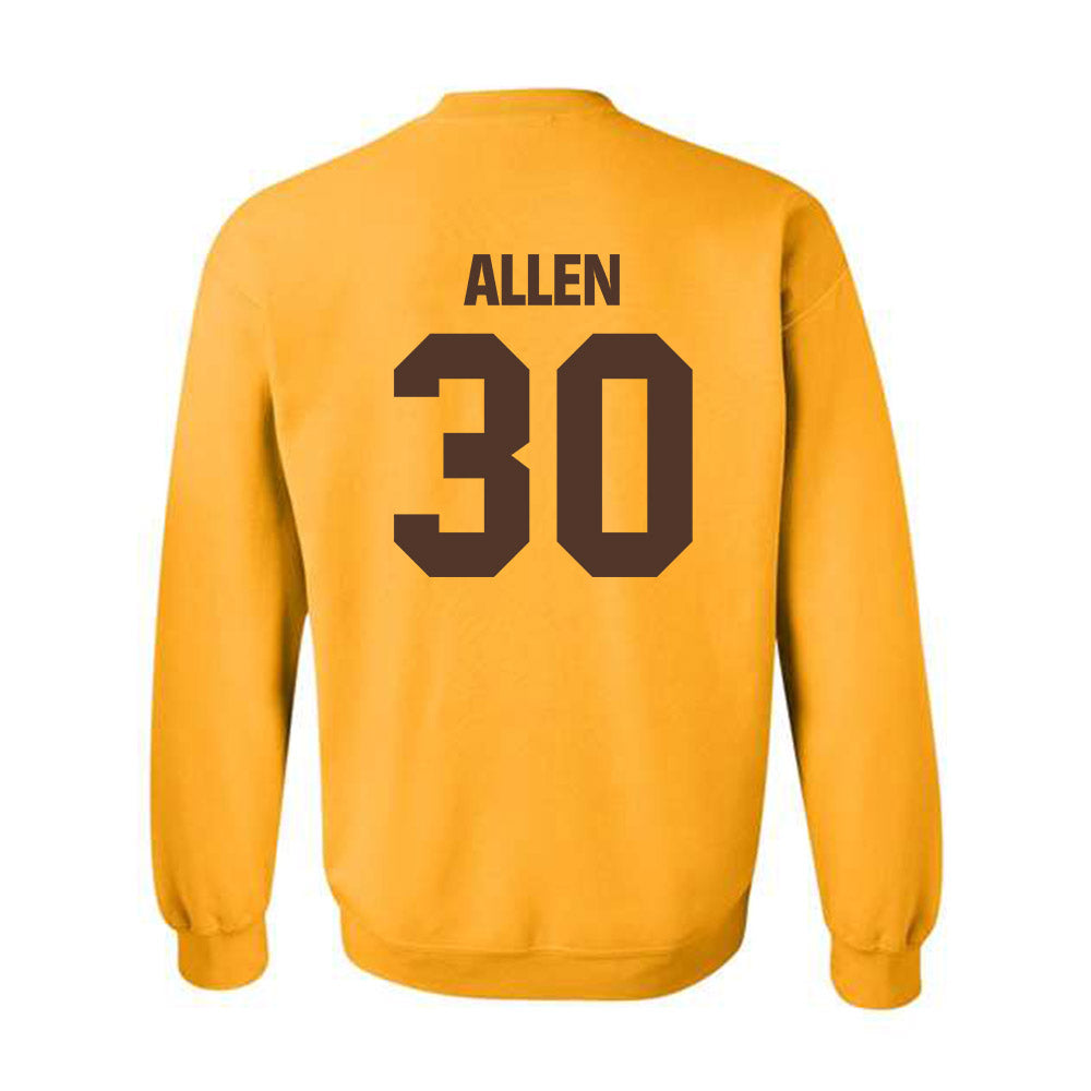 Valpo - NCAA Football : Ashton Allen - Classic Shersey Crewneck Sweatshirt-1