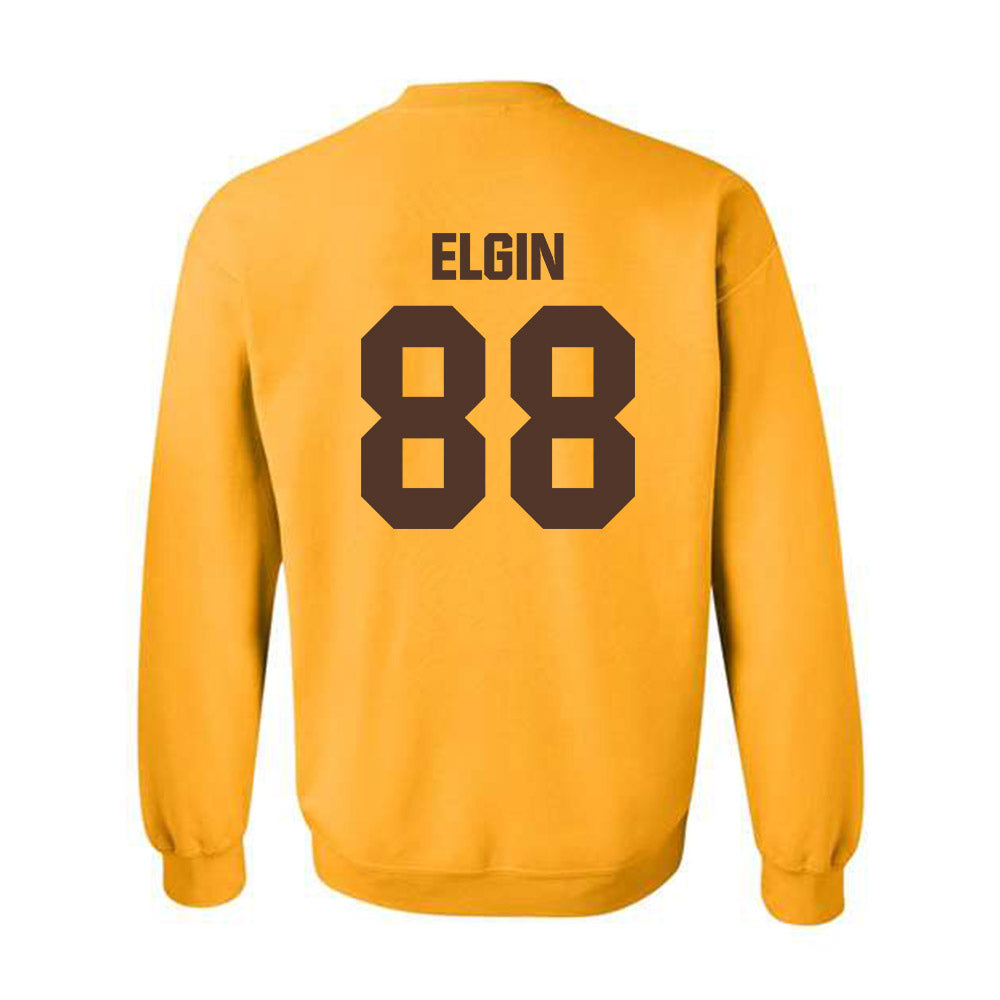 Valpo - NCAA Football : Jack Elgin - Classic Shersey Crewneck Sweatshirt-1