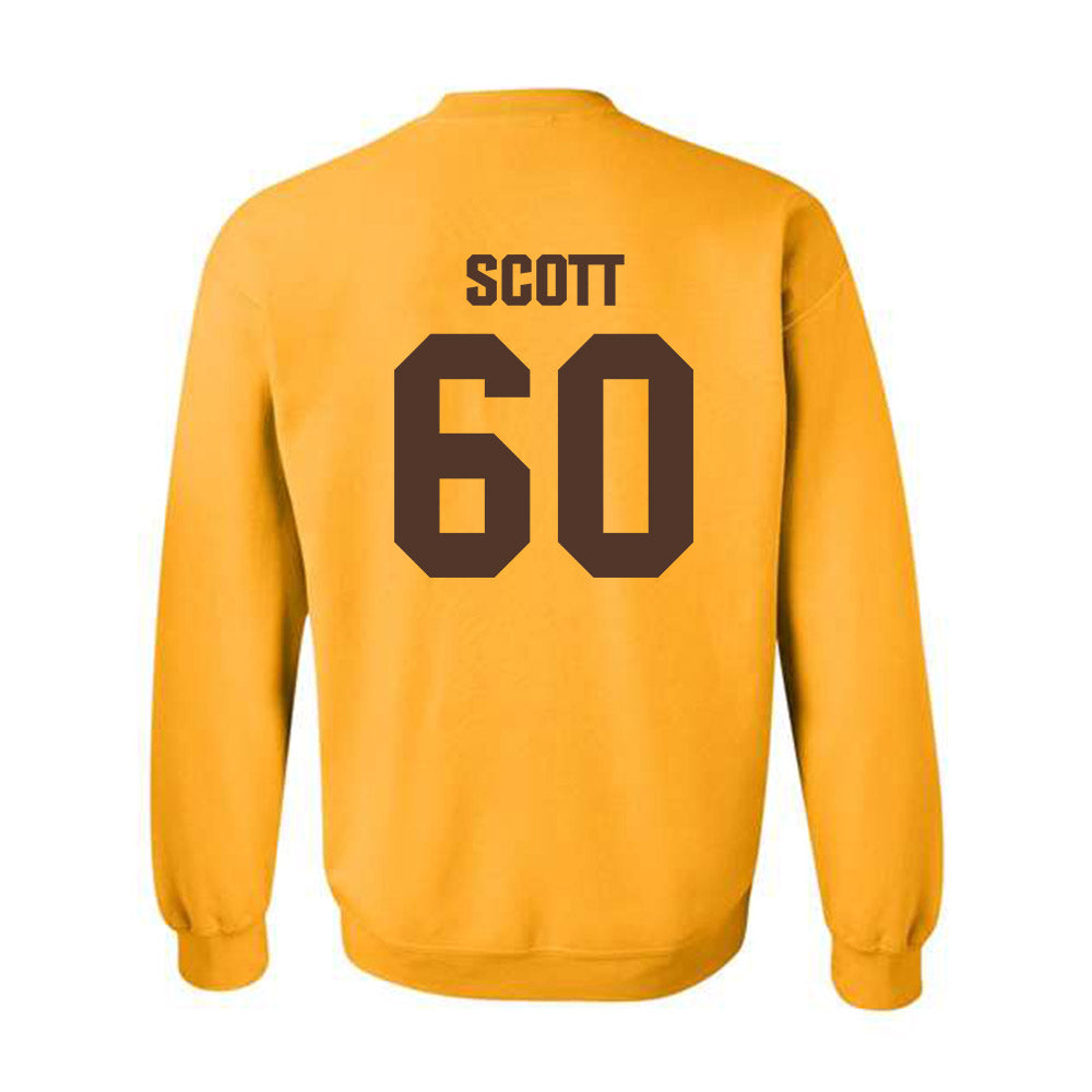 Valpo - NCAA Football : Carson Scott - Classic Shersey Crewneck Sweatshirt-1