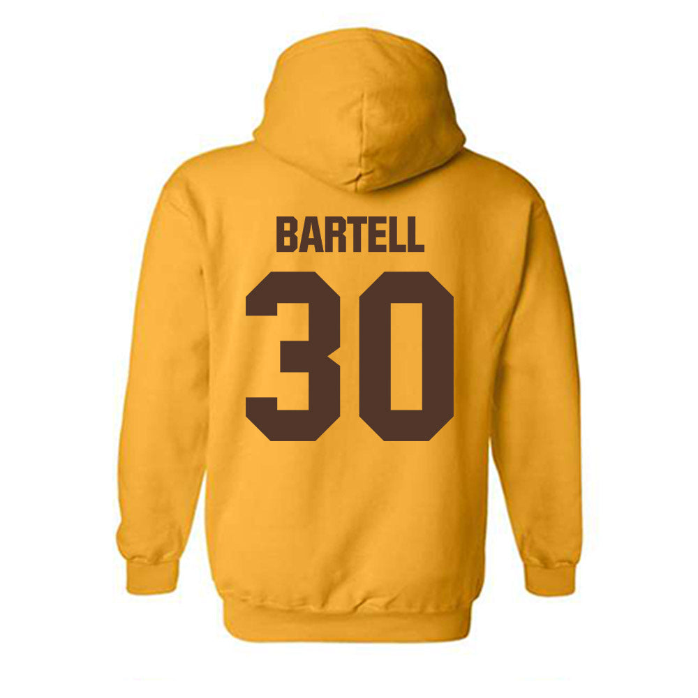 Valpo - NCAA Football : Frank Bartell - Classic Shersey Hooded Sweatshirt-1