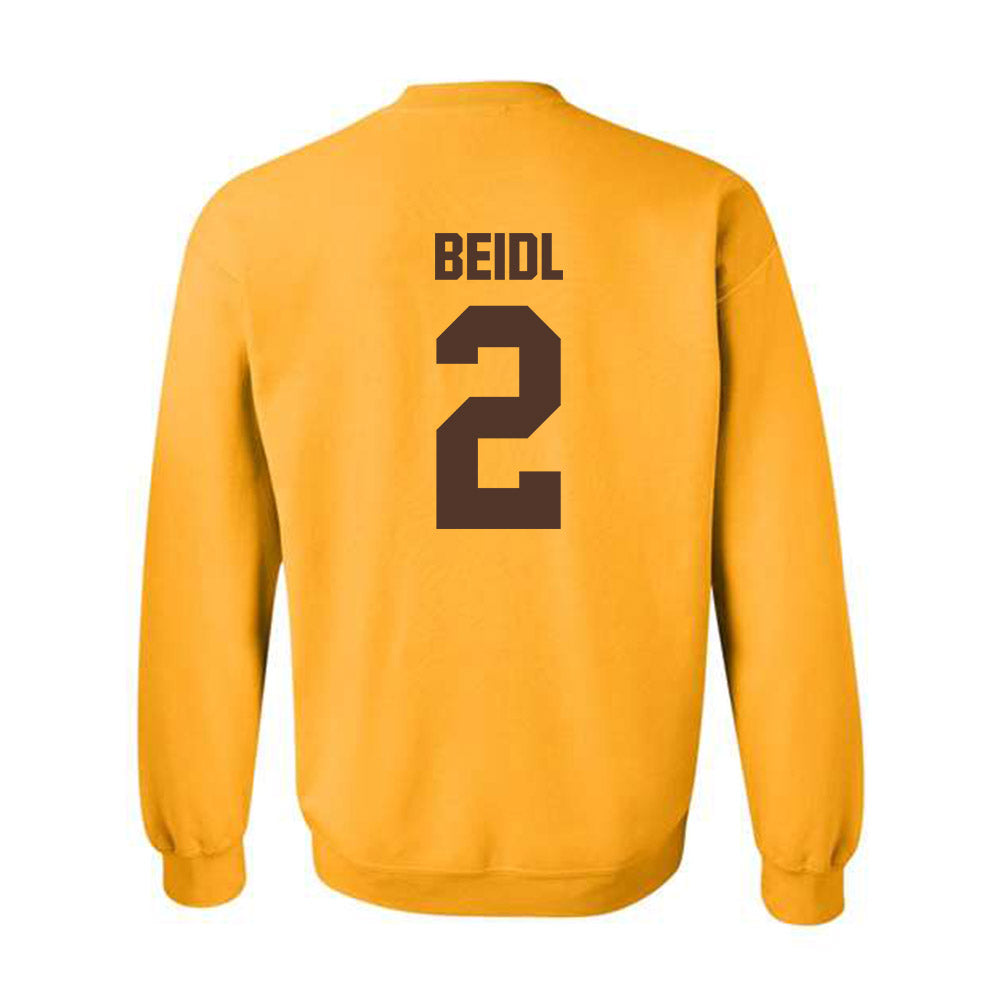 Valpo - NCAA Football : Nick Beidl - Classic Shersey Crewneck Sweatshirt-1