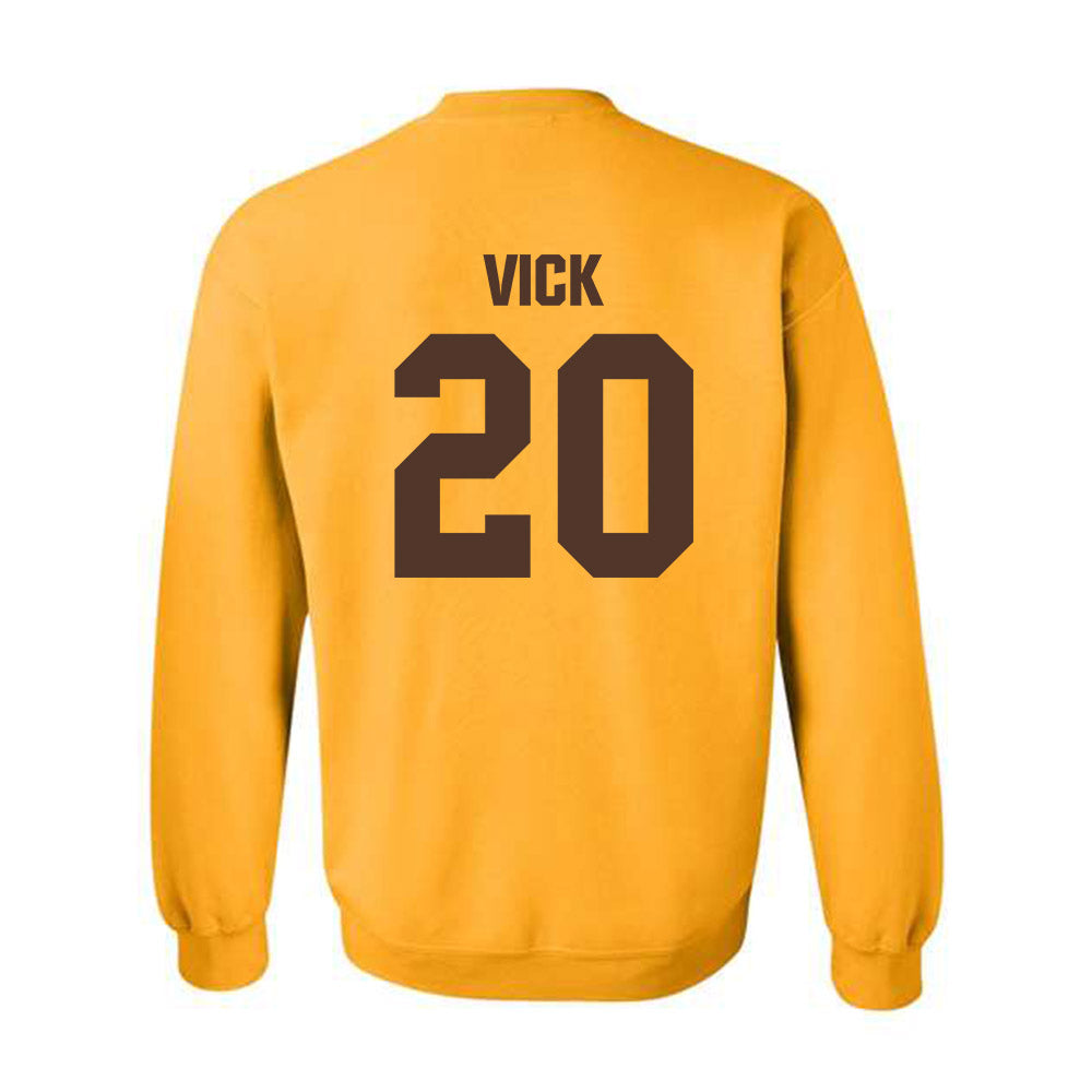 Valpo - NCAA Men's Basketball : Joe Vick - Classic Shersey Crewneck Sweatshirt-1