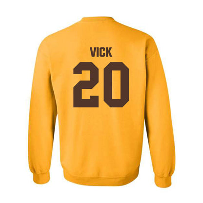 Valpo - NCAA Men's Basketball : Joe Vick - Classic Shersey Crewneck Sweatshirt-1