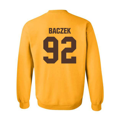 Valpo - NCAA Football : Caleb Baczek - Classic Shersey Crewneck Sweatshirt-1