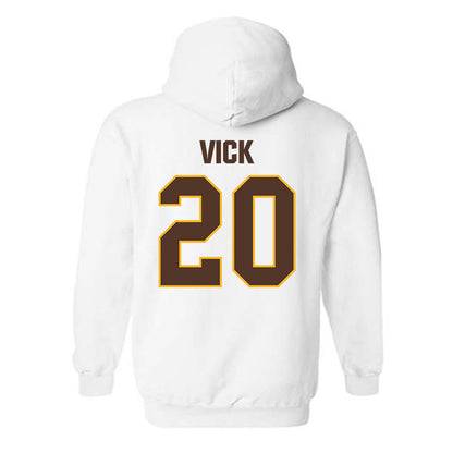 Valpo - NCAA Men's Basketball : Joe Vick - Classic Shersey Hooded Sweatshirt-1