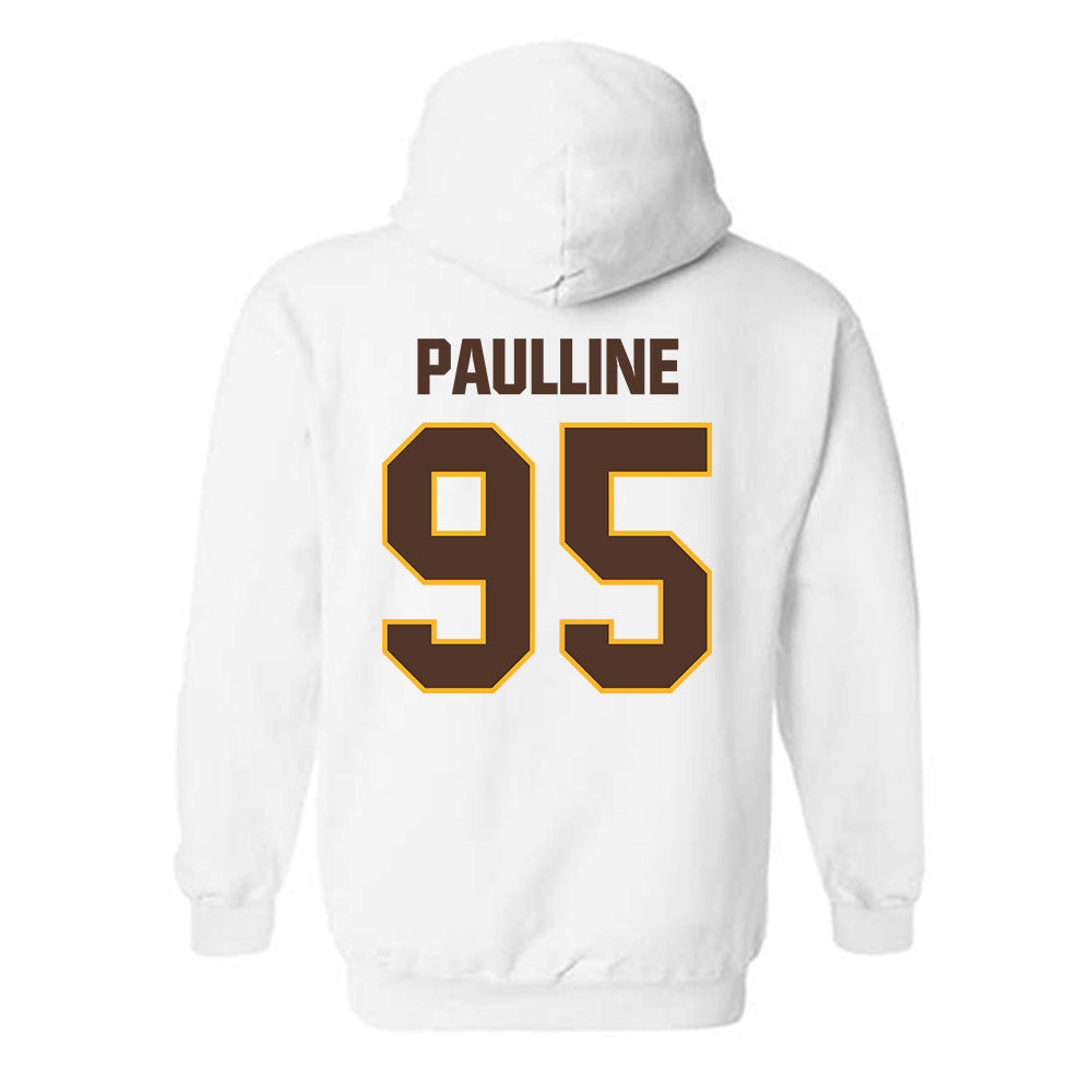 Valpo - NCAA Football : Jake Paulline - Classic Shersey Hooded Sweatshirt-1