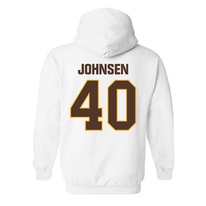 Valpo - NCAA Football : Nick Johnsen - Classic Shersey Hooded Sweatshirt-1