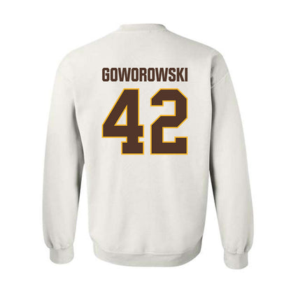 Valpo - NCAA Football : Alex Goworowski - Classic Shersey Crewneck Sweatshirt-1