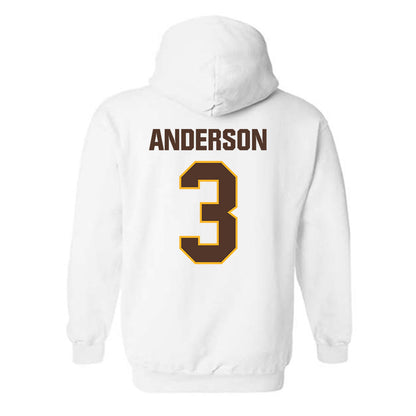 Valpo - NCAA Women's Basketball : Isabella Anderson - Classic Shersey Hooded Sweatshirt-1