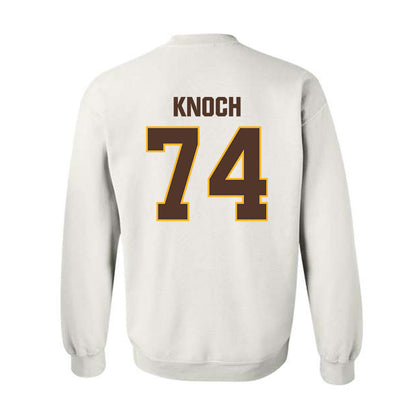 Valpo - NCAA Football : Mason Knoch - Classic Shersey Crewneck Sweatshirt-1